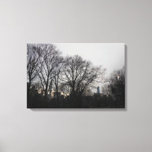 Central Park, New York City, Verenigde Staten Canvas Afdruk