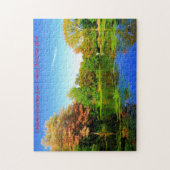 Central Park New York.kerstgroeten Legpuzzel (Verticaal)