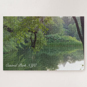 Central Park New York Turtle Pond in zomer Legpuzzel