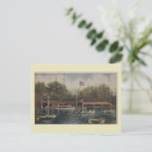 Central Park NY, Boat House,  Briefkaart (Staand voorkant)