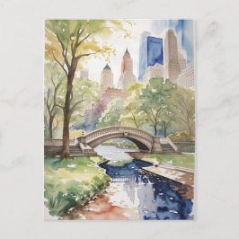 Central Park, NY Briefkaart