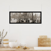 Central Park NY Photo 1902 Poster (Keuken)