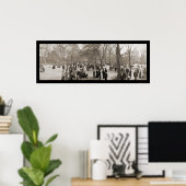 Central Park NY Photo 1902 Poster (Thuiskantoor)