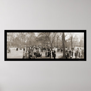 Central Park NY Photo 1902 Poster