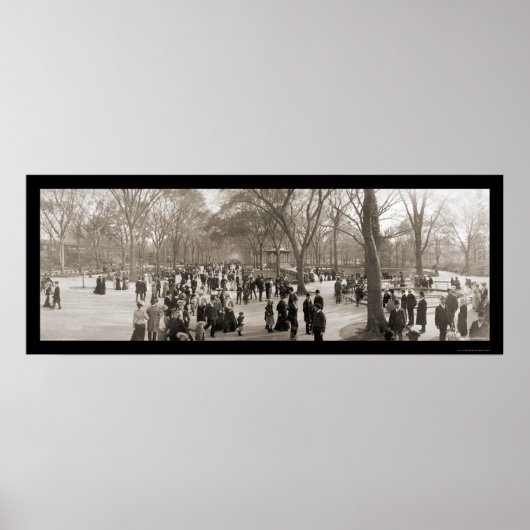 Central Park NY Photo 1902 Poster (Voorkant)