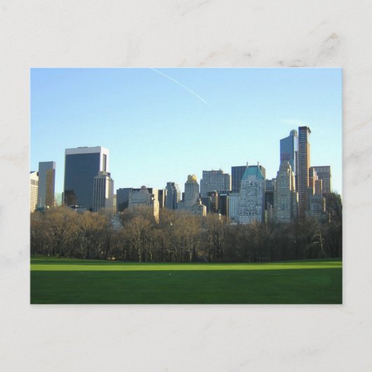 CENTRAL PARK, NYC BRIEFKAART (Voorkant)