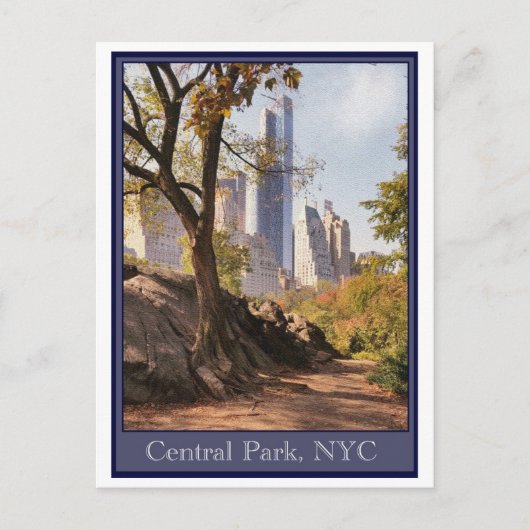 Central Park, NYC Briefkaart (Voorkant)