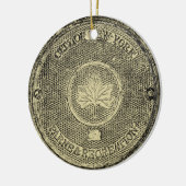 Central Park NYC Keramisch Ornament (Links)
