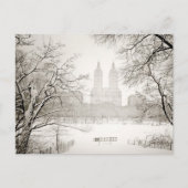 Central Park - Prachtige wintersneeuw Briefkaart (Voorkant)