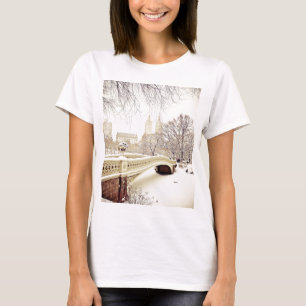 Central Park Snow - Winter New York T-shirt