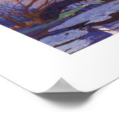 Central Park Tree Reflections Poster (Hoek)