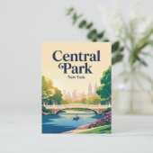 Central Park VS Briefkaart (Staand voorkant)