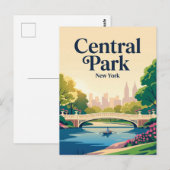 Central Park VS Briefkaart (Voorkant / Achterkant)