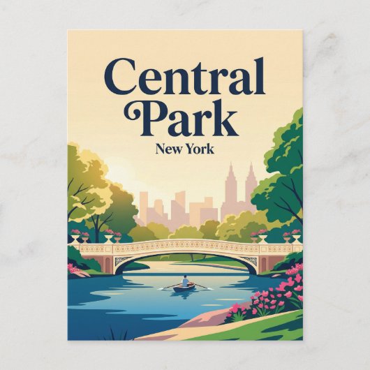 Central Park VS Briefkaart (Voorkant)