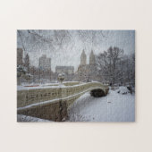 Central Park Winter Puzzle - Bow Bridge Legpuzzel (Horizontaal)