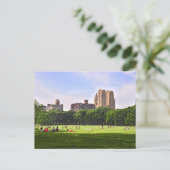 Central Park's Sheep Meadow Briefkaart (Staand voorkant)