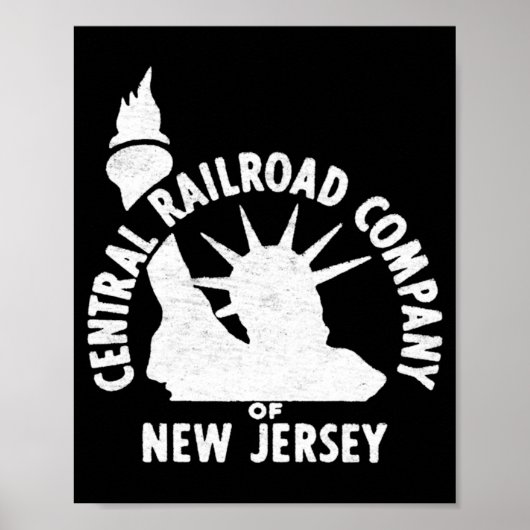 Central Railroad Of New Jersey  Poster (Voorkant)