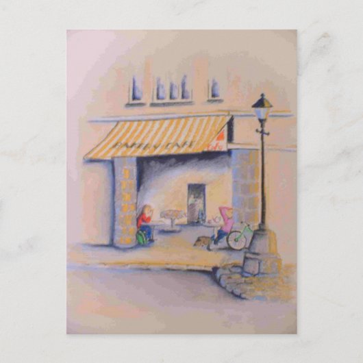 Central Stores Cafe Briefkaart (Voorkant)