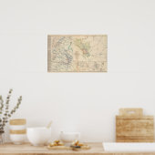 Central Virginia Dinwiddie CH Poster (Keuken)