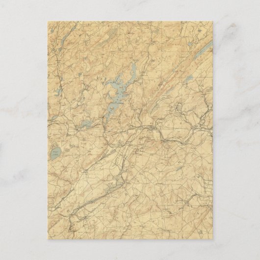 Centrale Hooglanden van New Jersey Briefkaart (Voorkant)