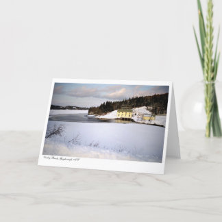 Centrale Hydro de Dickey Brook - Carte de voeux