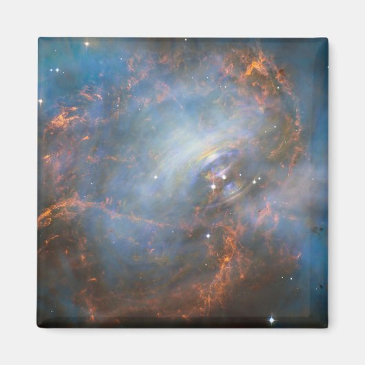 Centrale neutronenster in de krabnevel. magneet (Voorkant)