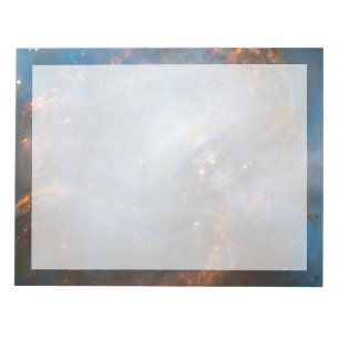 Centrale neutronenster in de krabnevel. notitieblok