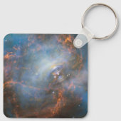 Centrale neutronenster in de krabnevel. sleutelhanger (Achterkant)