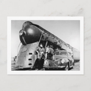 Centrale Spoorweg van Lookin Vintage New York van Briefkaart