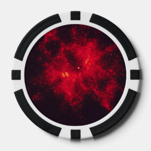 Centrale Ster van Nevel Heetste Bekende Sterren Poker Chips