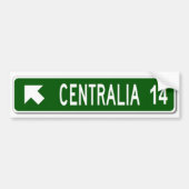 Centralia PA Bumpersticker (Voorkant)