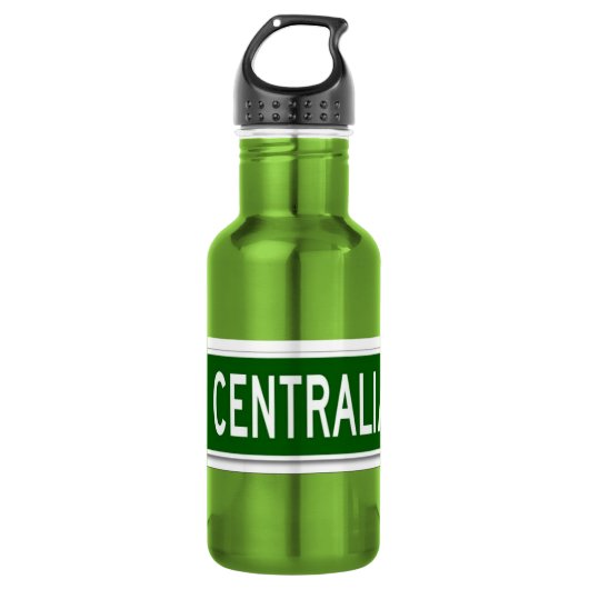 Centralia PA Waterfles (Voorkant)