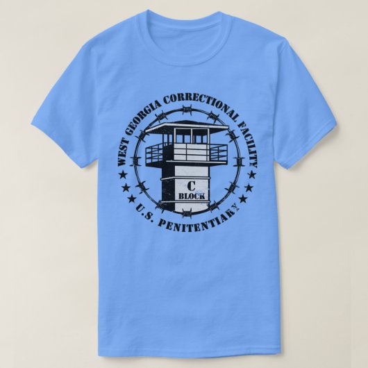 Centre correctionnel de Géorgie de l'Ouest TShirt (Design devant)