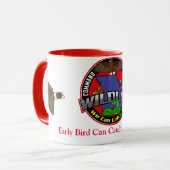 Centre de commandement de la faune Coffee Mug (Devant gauche)