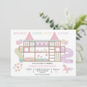 Centre de jeu intérieur Invitation de fête d'anniv (Debout devant)