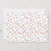 Centre de jeu intérieur Invitation de fête d'anniv (Dos)