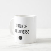 Centre de la tasse d'univers (Devant gauche)
