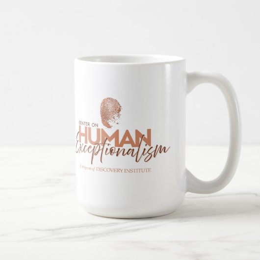 Centre de l'exceptionnalisme humain Mug (Droite)