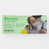 Centre de Spa Beauté Bannière Éditables Personnali (Horizontal)