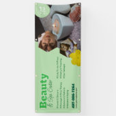 Centre de Spa Beauté Bannière Éditables Personnali (Vertical)