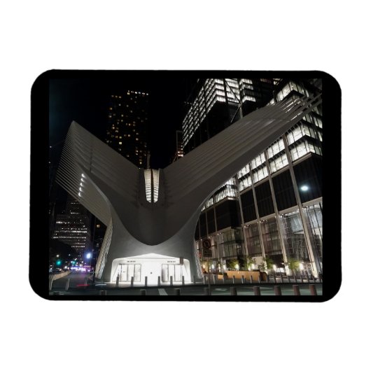 Centre de transport du World Trade Center Magnet # (Horizontal)
