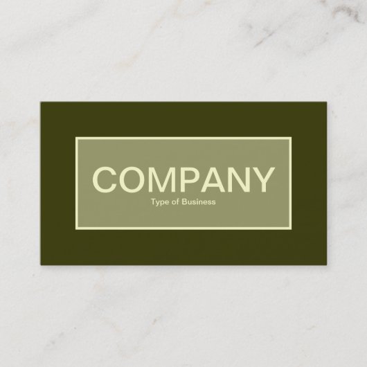 Centre Étiquette II - Khaki avec Murky Green 33330 (Devant)