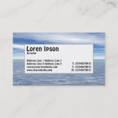 Centre Étiquette - Mer et Ciel (Dos)