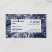 Centre Étiquette v3 - Automne bleue (Dos)