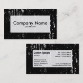 Centre Étiquette v3 - Dark Woods HC (Devant / Derrière)