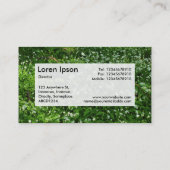 Centre Étiquette v3 - Fleurs de bois (Dos)