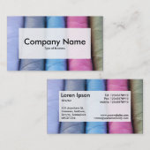 Centre Étiquette v3 - Roulettes de coton (Devant / Derrière)