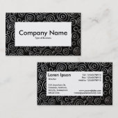 Centre Étiquette v4 - Abstrait 181112 - Métal exot (Devant / Derrière)