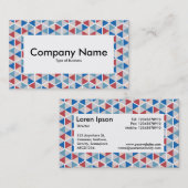 Centre Étiquette v4 - Hexagon Motif 05 (Devant / Derrière)