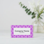 Centre Étiquette v4 - Purple Damask (Debout devant)